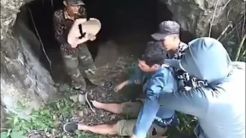 OMG   Python nearly eat Man Alive