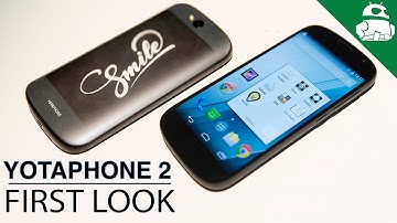 Yotaphone 2 - First Impressions & Hands On!