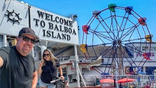 NEWPORT BEACH CALIFORNIA! Balboa Island, Fun Zone, & Exploring! {Personal Vlog}