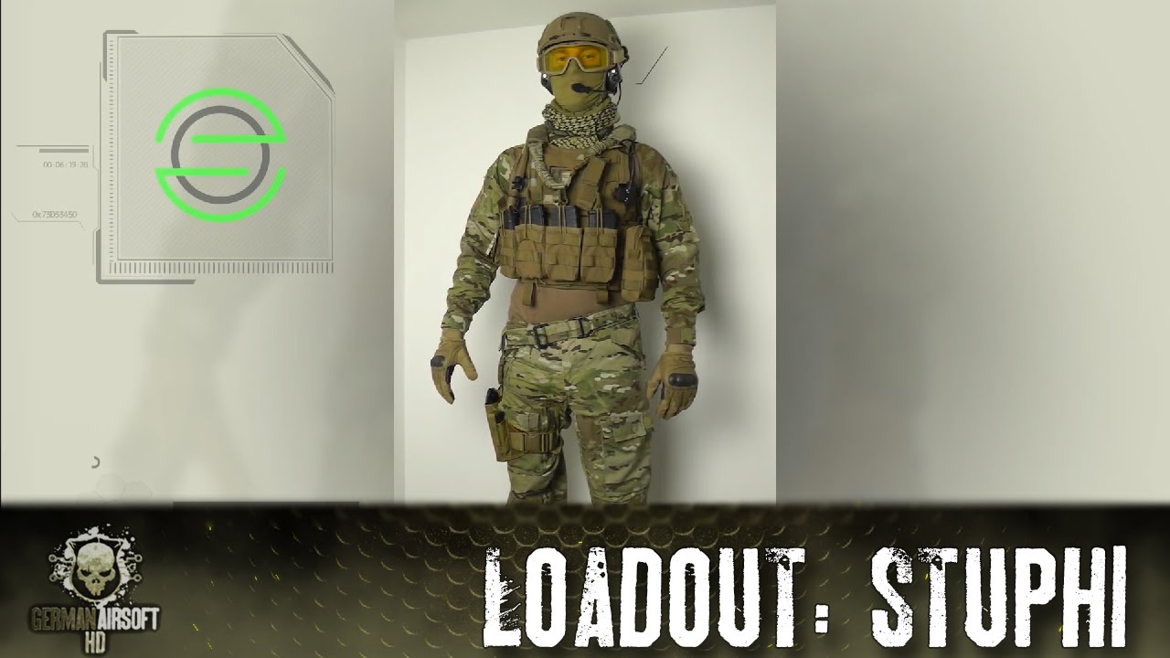 Airsoft Loadout Coyote Tan und Multicam Kombination YouTube