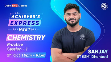 The Solid State | Practice Session - 1 | Sanjay Arya IIT | Embibe