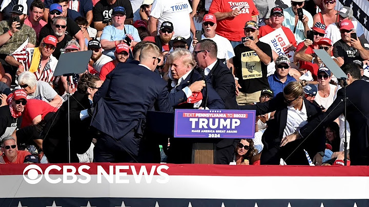 Man at Trump rally says he rushed to help victim after shots fired