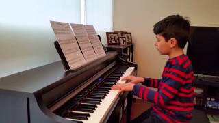 Nima Ahadi playing Soltane Ghalbha by piano