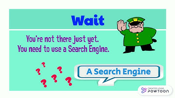 Web Browser vs. Search Engine (Simplified)
