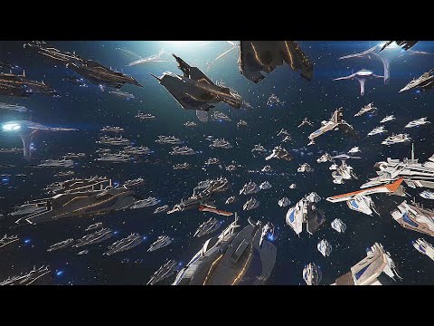 Battle of the Milky Way – Epic Space Battle – Mass Effect Legendary Edition Ending