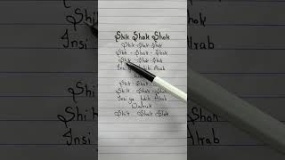 Shik Shak Shok 🔥 #shorts #youtubeshorts #shortsfeed #viral #songlyrics #shikshakshok Resimi