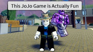 This Roblox JoJo Game is Pretty Fun...