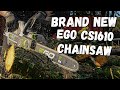 Brand New EGO 16" CS1614 Chainsaw! (2022)