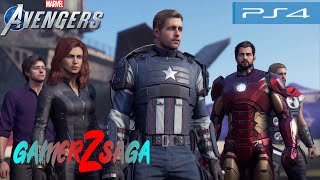 Marvel Avengers Beta - Intro Part 1 (PS4 Pro)