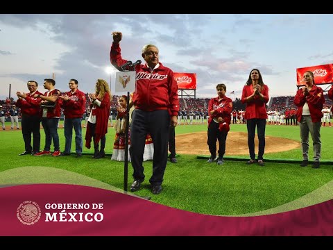 Inauguración del estadio de los #DiablosRojos del México, Alfredo Harp Helú