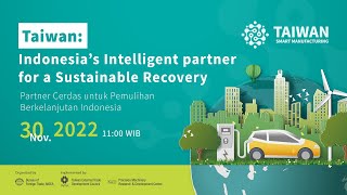 [Seminar]  Taiwan : Partner Cerdas untuk Pemulihan Berkelanjutan Indonesia