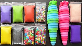 Relaxing Slime Making with Satisfying Bags & Clay
