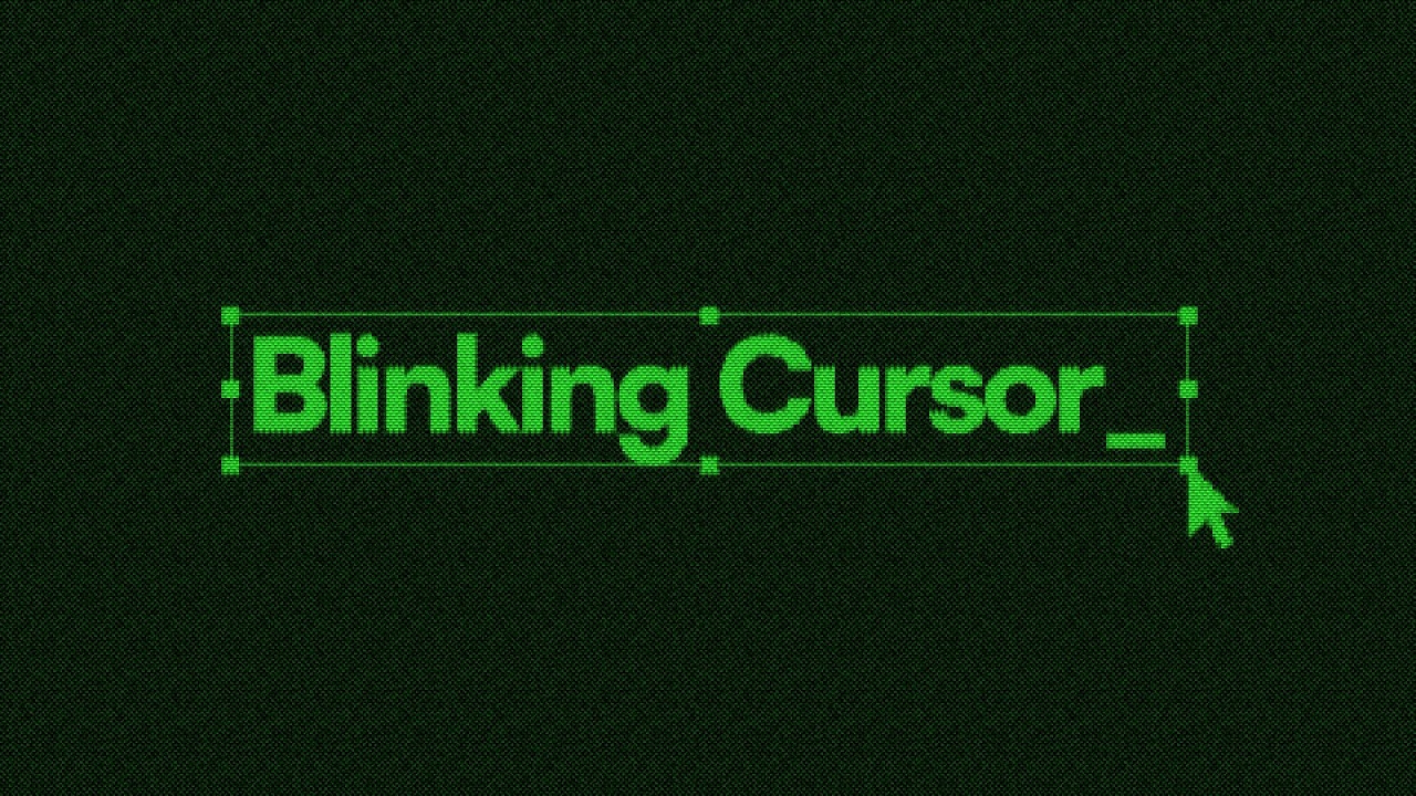 Custom Cursor Blinking Text Animation | Davinci Resolve 21 Tutorial ...