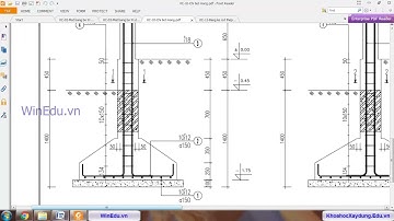 Học Lập Dự toán công trình Online - Bài 3/10 (phần 3.9): TÍNH KHỐI LƯỢNG BÊ TÔNG MÓNG
