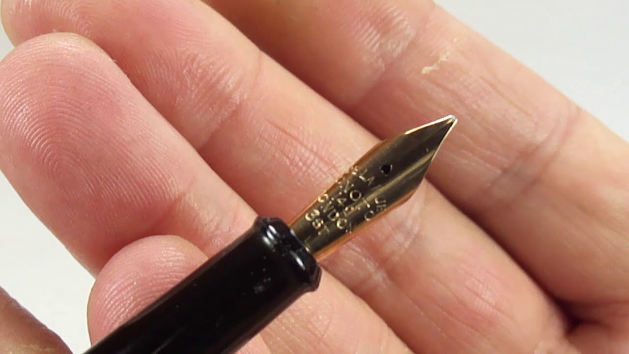 Onoto 6233 万年筆 ONOTO THE PEN 6233 FOUNTAIN PEN - YouTube