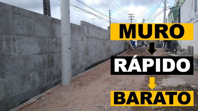 Construindo Nosso Lar Doce Lar: Muro - Preço de Mão de Obra