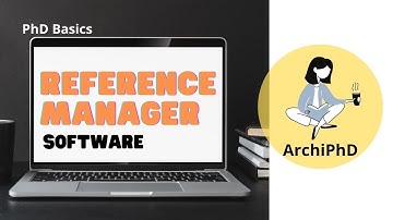 Importance of a reference manager