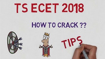 TS ECET 2018 || CRACK IT || TIPS||MAY 9 ||ONLINE EXAM
