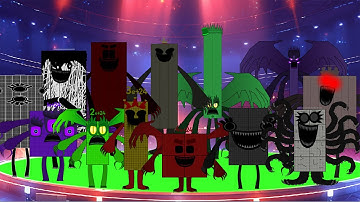 Uncannyblocks band but different (1SP - 10SP) VS (10SP-100SP) (New Version)