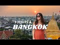 Bangkok le temple pour le coucher de soleil  quartier chinois voyage en thailande 