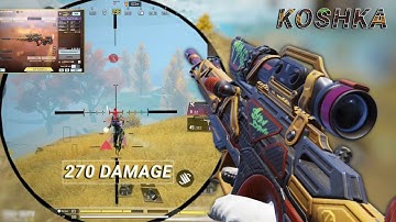 THE 1- SHOT KOSHKA GUNSMITH INSANE!! | BEST KOSHKA GUNSMITH CODM BR | CODM BR GAMEPLAY