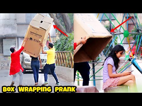 epic-box-wrapping-prank-on-girls-|-funkytv