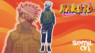 Naruto | Kakashi Hatake | Full Time Lapse Drawing | Like , Share and Subscribe