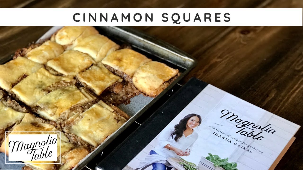 Magnolia Table Cinnamon Squares | RecipesTested - YouTube