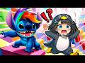 ANGEL STITCH'S PRISON RUN! OBBY ROBLOX