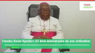 TOGO : Fanoko Kossi Kpodzro 62 ème anniversaire de son ordination