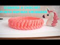 Diadema a crochet tejido en punto espiga #1 en relieve - tutorial a ganchillo - todo en crochet