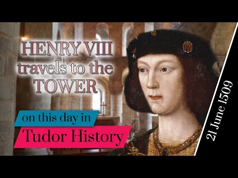 21 June - Henry VIII travels to the Tower #shorts