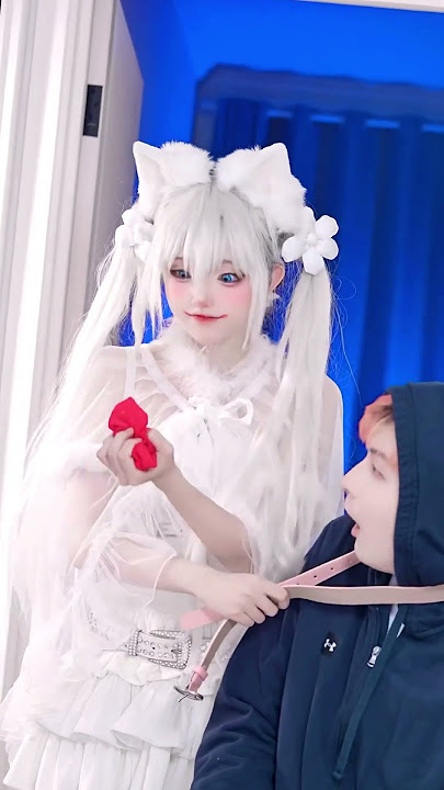 【SeeU】小柔SeeU Cosplay Transition | white cat outfit