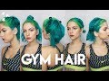 GYM HAIRSTYLES FOR SHORT HAIR