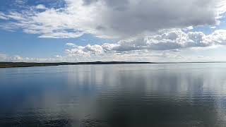 The Sound Of The Water Of The Natural Ugii Lake