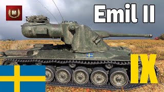 Emil II World of Tanks Шведский тяжелый танк IX уровень. Бой на Мастера.