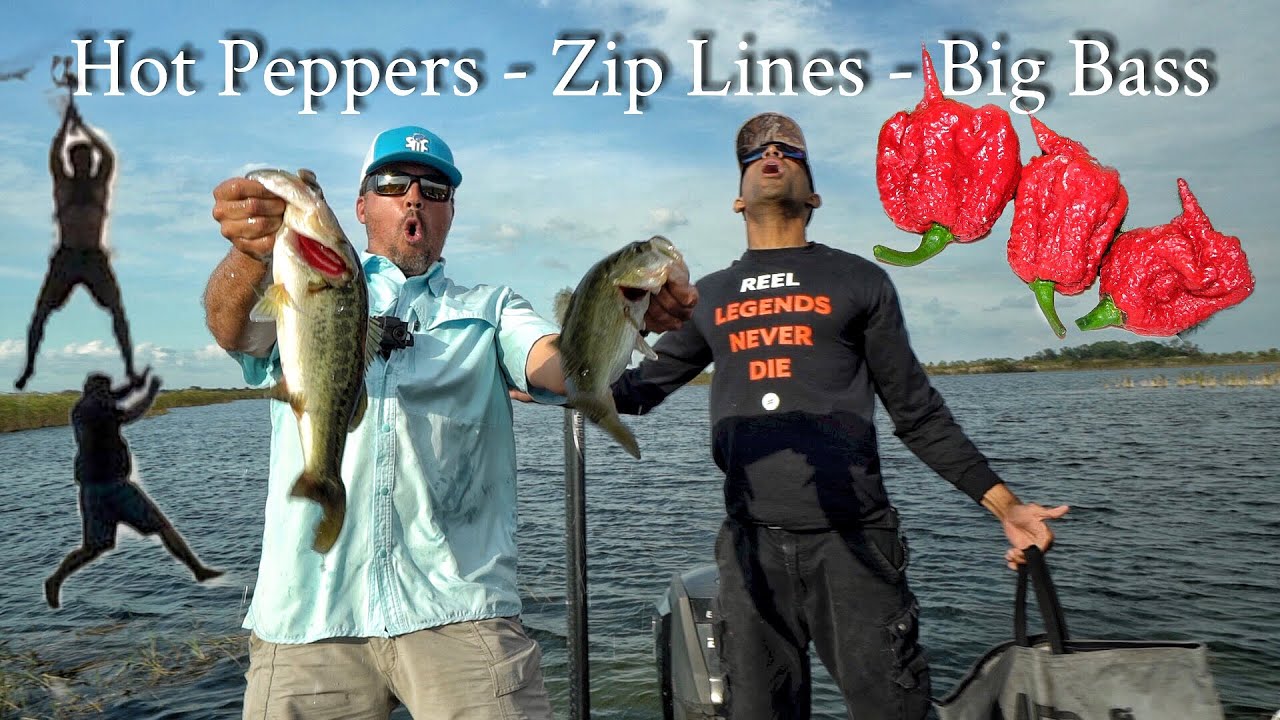 Carolina Reaper Bass Challenge Ft. Catch Em All Fishing YouTube