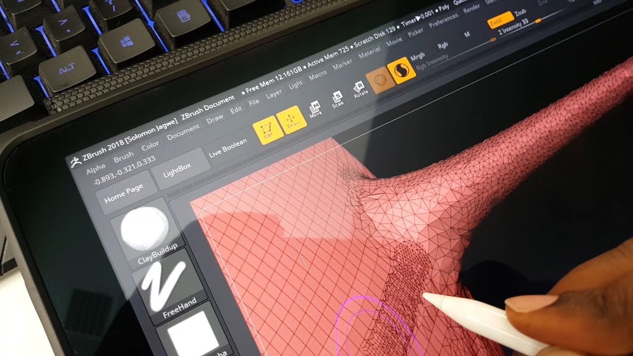 how to use zbrush 2018
