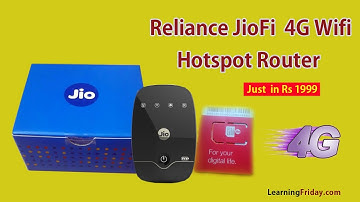 Reliance Jio 4G Wi-Fi Hotspot Device - JioFi 2 Unboxing