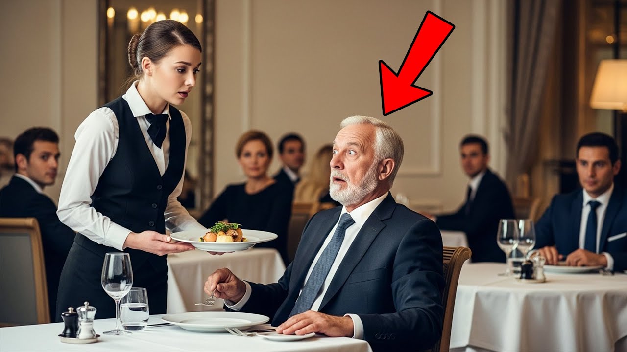 Waitress Spoke One Sentence — The Billionaire Instantly Stood Up In Shock