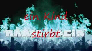 Video thumbnail of "Rammstein - Rammstein + Lyrics"