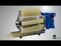 Rvs blow through rotary valves 3d animation