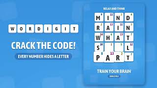 Wordigit – Codeword Puzzle: Crack the Code! | Word Puzzle Game Trailer screenshot 3