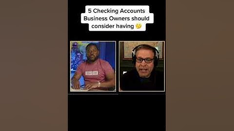 5 checking accounts business owners should Have | Video By Josephlfoundation