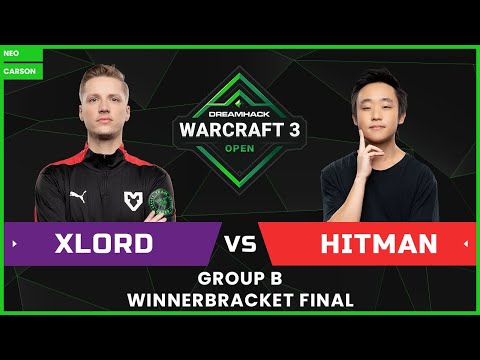 DreamHack Warcraft III Open 2021 Finals - [UD] XlorD vs. Hitman [ORC] - Group B WB Final