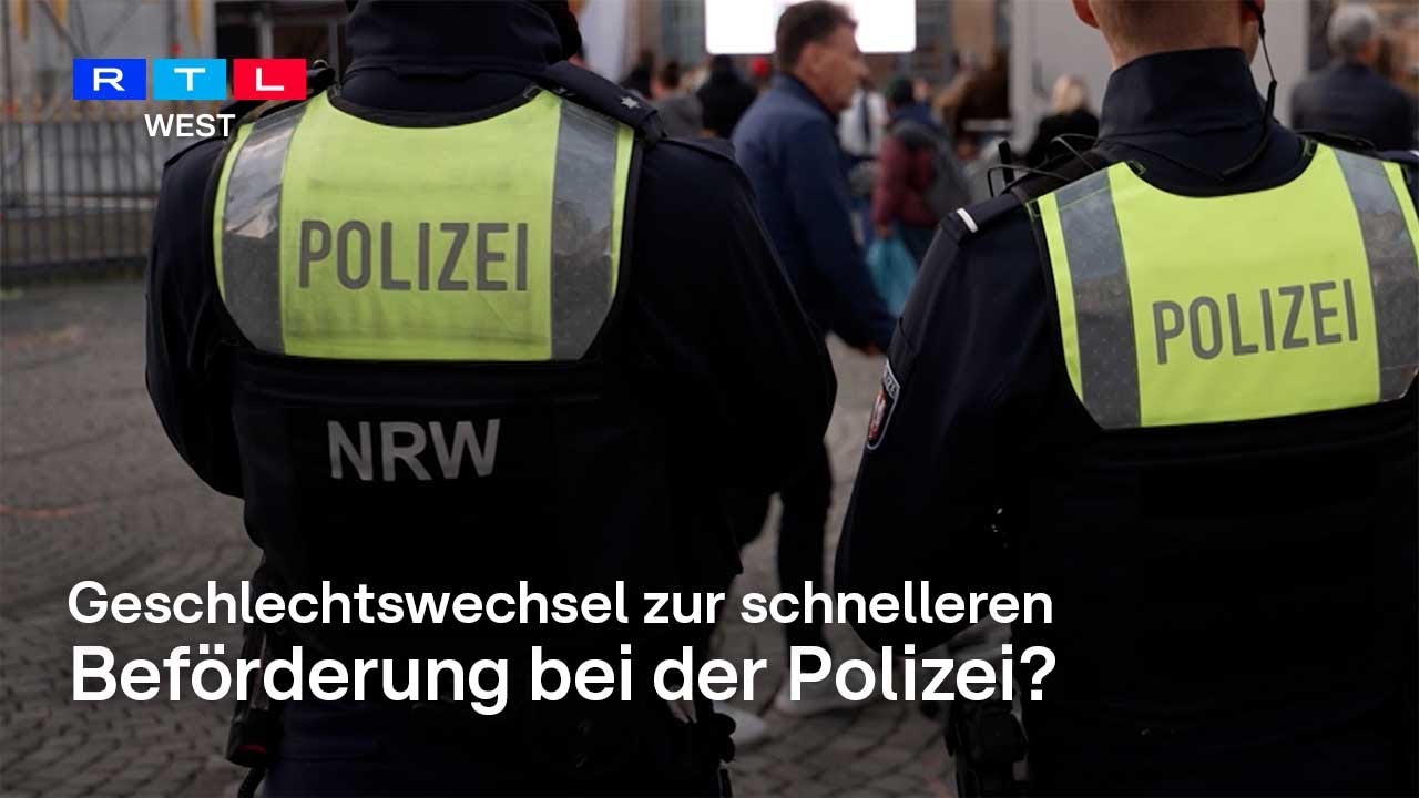 Polizist jetzt Polizistin – Geschlechtswechsel für bessere Aufstiegschancen? | RTL WEST