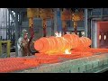 Dangerous Biggest Crankshaft Forging Process in Metal Heavyweight Forging Factory Germany, US - 2