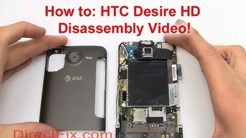 How to HTC Desire Screen Replacement
