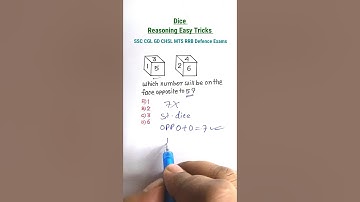Dice 🎲 रीज़निंग | Missing Number| Reasoning Tricks for SSC CGL CHSL MTS CRPF RRB |
