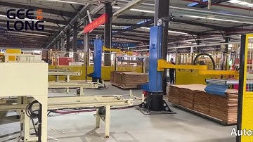 Geelong automatic veneer stacking machine for roller dryer machine